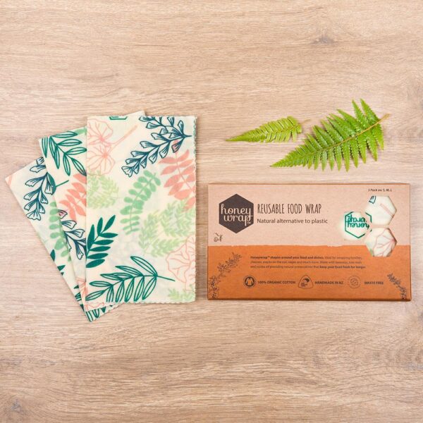 ORGANIC Honeywrap -Three pack (S.M.L)